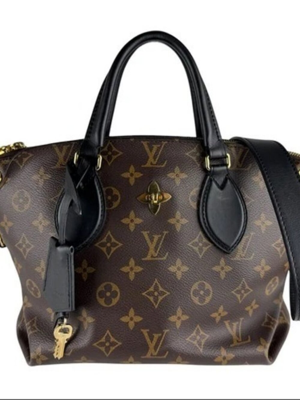 Auth LOUIS VUITTON Monogram Flower Tote PM Handbag Shoulder Bag M44351 - z9504